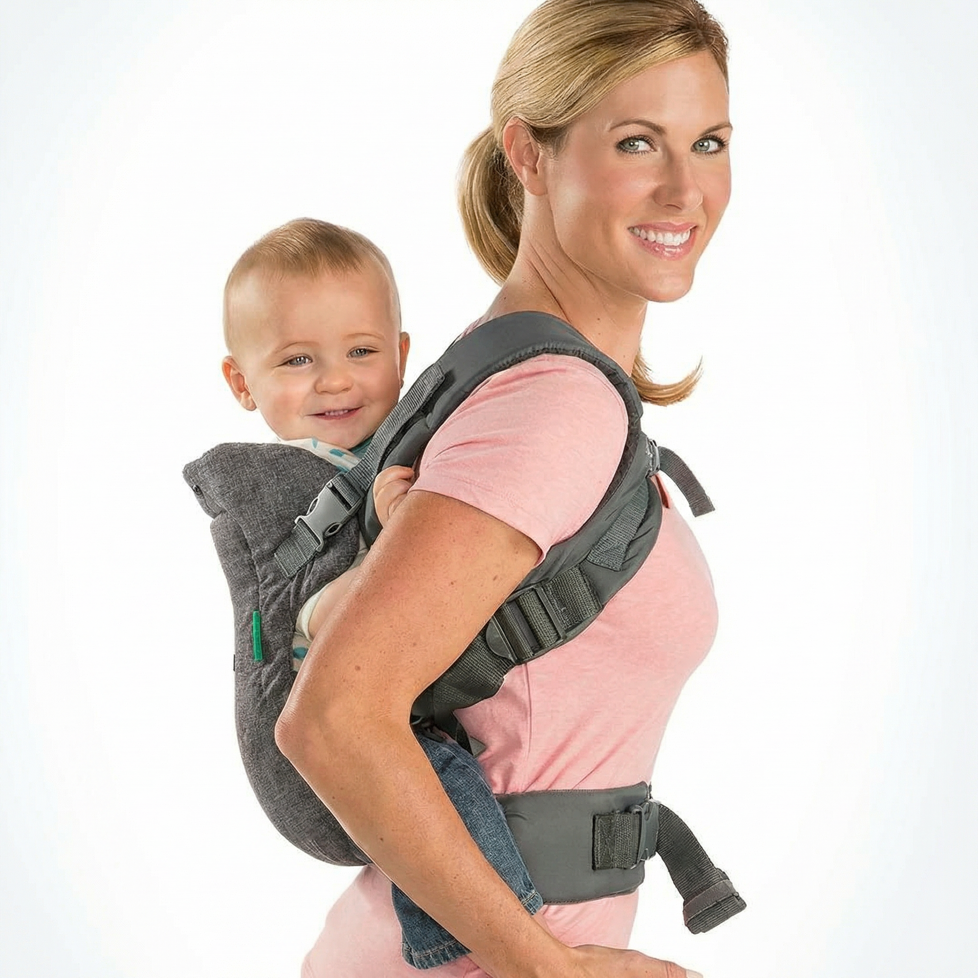 Infant Adjustable Ergonomic Baby Carrier Strap 4 in 1