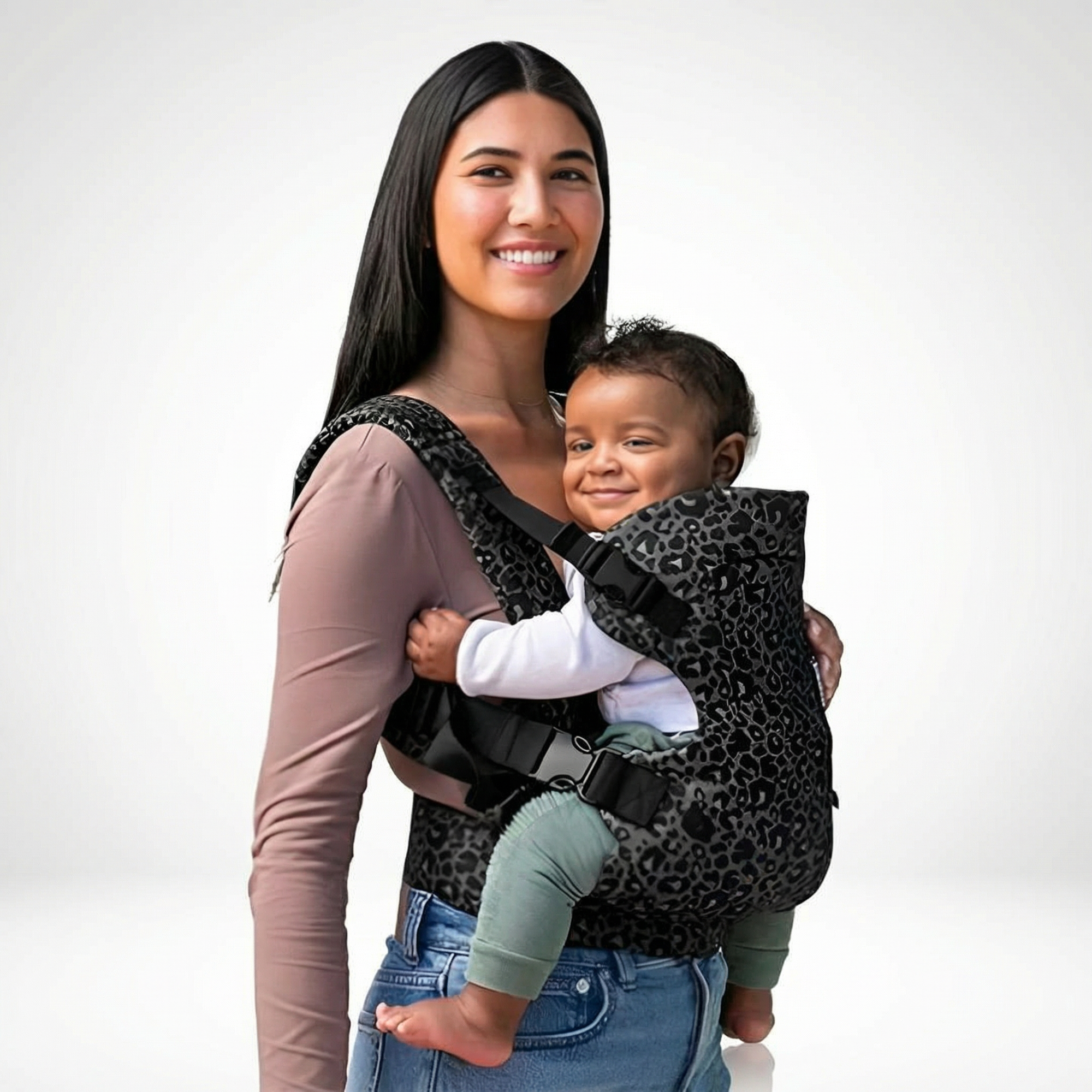 Infant Adjustable Ergonomic Baby Carrier Strap 4 in 1
