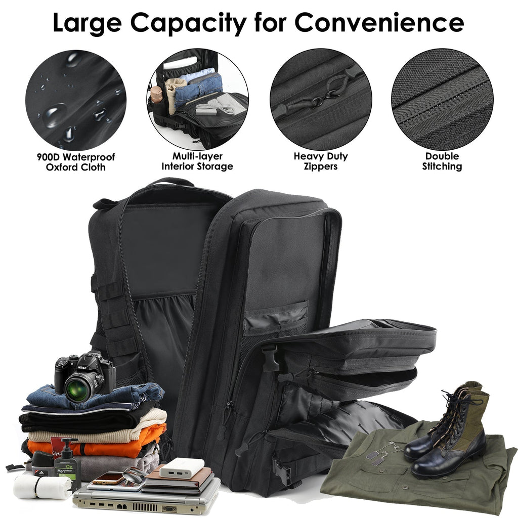 Tactical Military Assault Backpack Hiking Outdoor Gear Pack