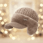 Trapper Hat with Ear Flaps Wool Lined Winter Hat