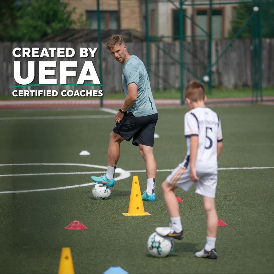 Football Training Mat and Video Training Program