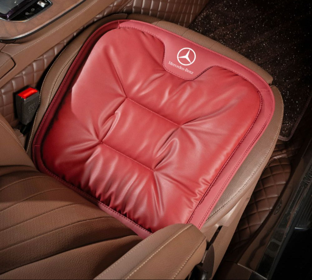 Ergonomic Contoured Car Seat Cushion with Custom Fit Shape