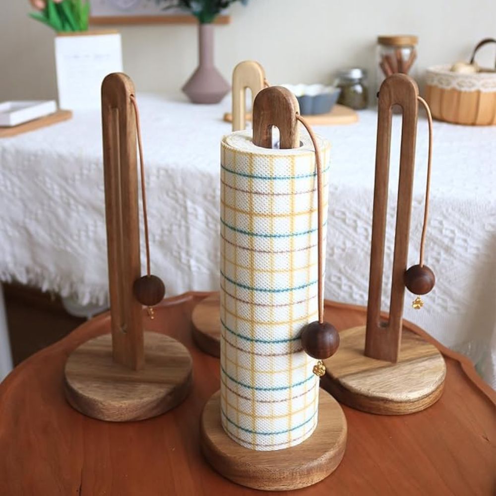 Paper Towel Roll Stand Holder for Dispenser Accessory