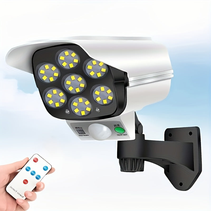 Solar Powered Outdoor Motion Sensor LED Floodlight