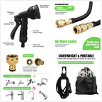 Expandable Garden Hose 30 Meter Anti-Kink Tangle-Free Durable Hose