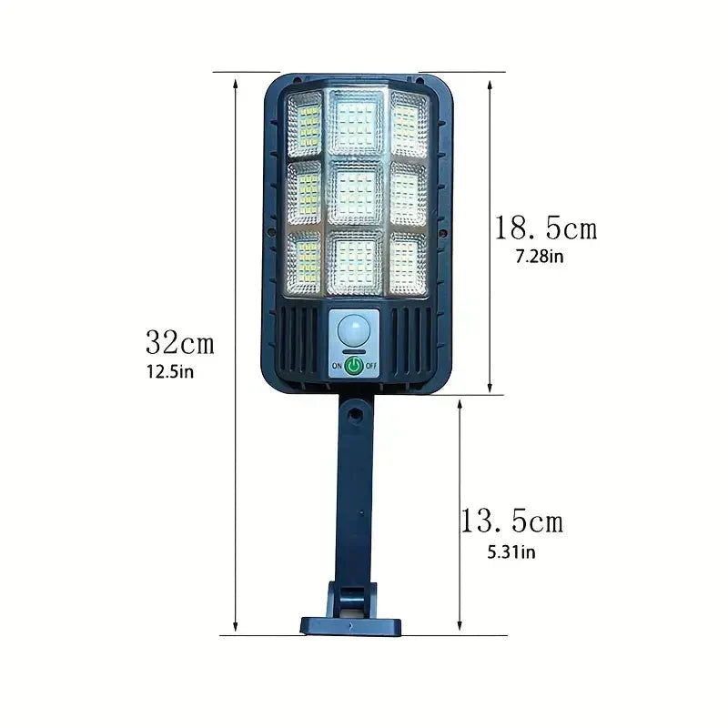 Solar LED Flood Light with Motion Sensor Outdoor Security Light