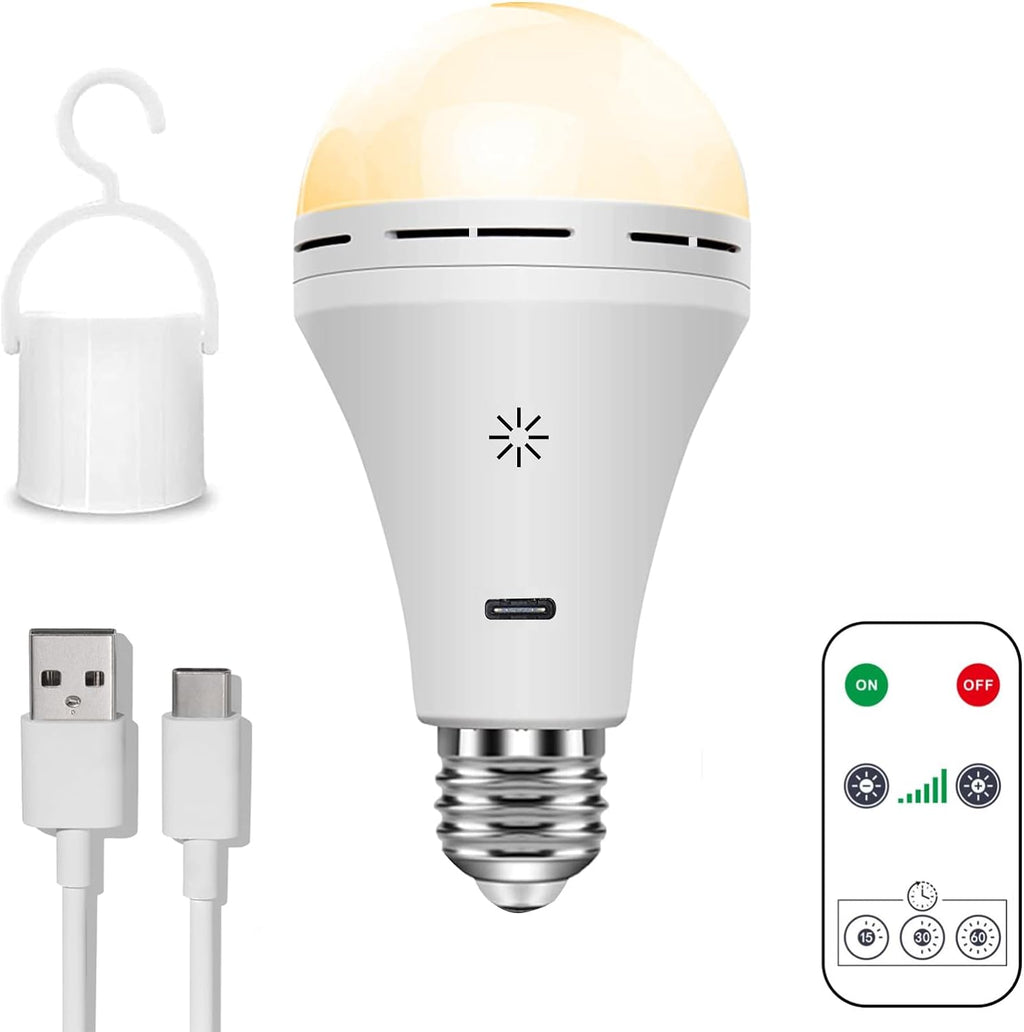 Rechargeable Wireless LED Table Lamp Dimmable Portable Indoor Outdoor Light