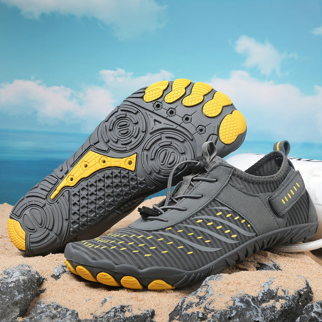 Men's Quick Dry Water Shoes Rubber Sole Swim Fishing Fitness Shoes