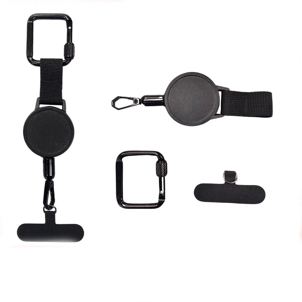 Retractable Phone Security Holder with Anti Theft Belt Clip