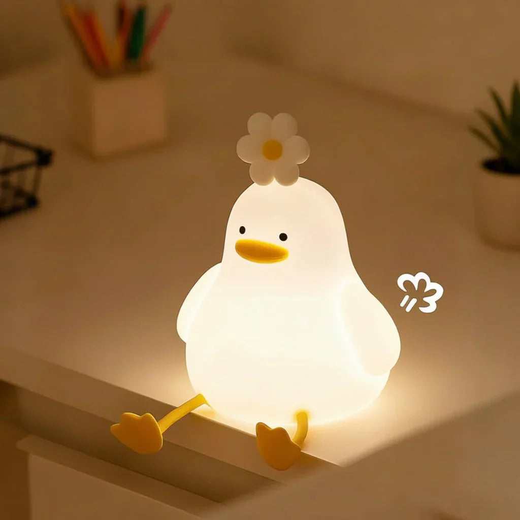 Silicone Rechargeable LED Night Light Table Lamp