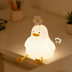 Silicone Rechargeable LED Night Light Table Lamp