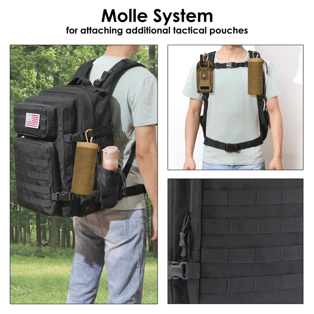 Tactical Military Assault Backpack Hiking Outdoor Gear Pack