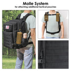 Tactical Military Assault Backpack Hiking Outdoor Gear Pack