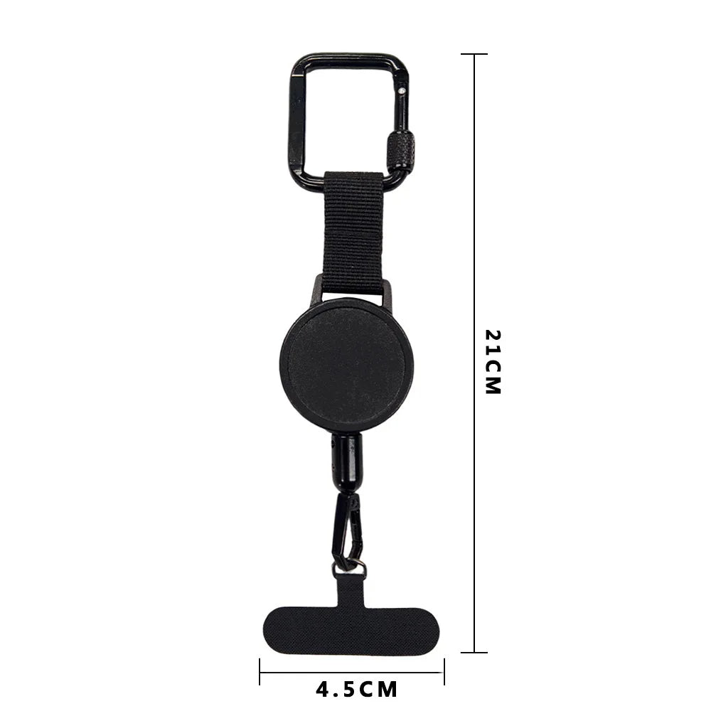 Retractable Phone Security Holder with Anti Theft Belt Clip