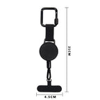 Retractable Phone Security Holder with Anti Theft Belt Clip