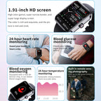 Smartwatch Fitness Tracker Heart Rate Monitor Wristwatch Device