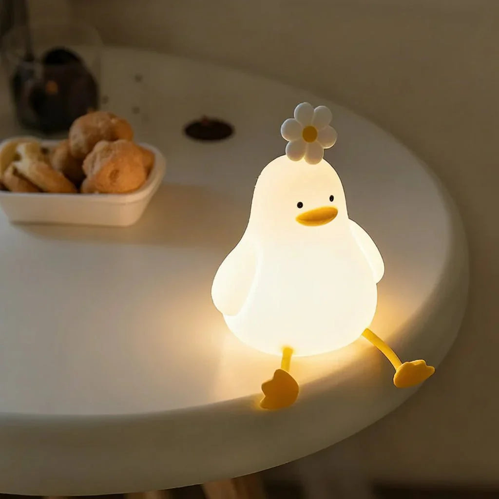 Silicone Rechargeable LED Night Light Table Lamp