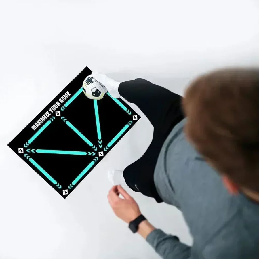 Football Training Mat and Video Training Program