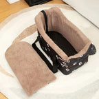 Rectangular Travel Pet Bed Soft Cushion for Dogs and Cats