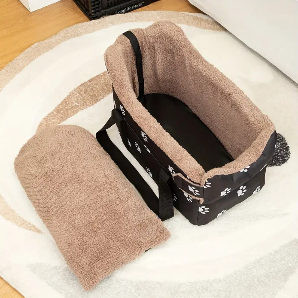 Rectangular Travel Pet Bed Soft Cushion for Dogs and Cats