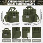 Insulated Tactical Lunch Box Cooler Bag Leakproof Large 18L
