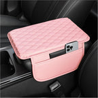 Car Armrest Storage Cover with Adjustable Pocket Organizer