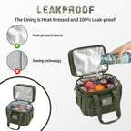 Insulated Tactical Lunch Box Cooler Bag Leakproof Large 18L