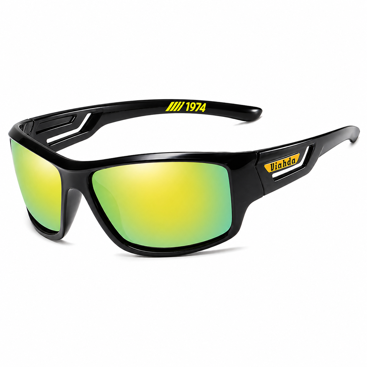 Polarized Rectangular Driving Sunglasses Men UV400 Anti Glare