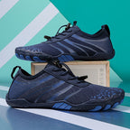 Men Water Sports Mesh Lace Up Quick Dry Athletic Shoes