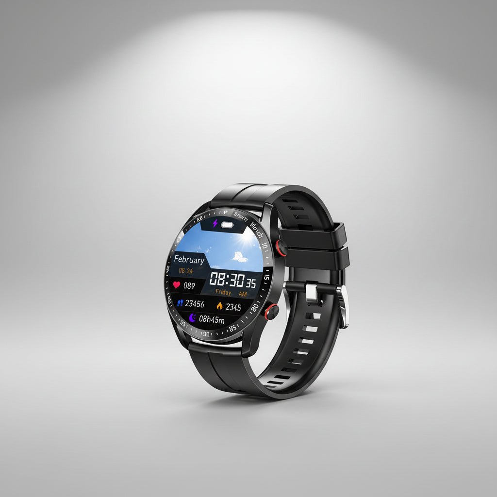 Square Smartwatch Fitness Tracker Bluetooth Calling Waterproof Touchscreen