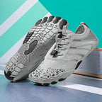 Men Water Sports Mesh Lace Up Quick Dry Athletic Shoes