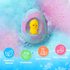 Bunny Shaped Bath Bombs Pack for Kids Bath Bombs Set