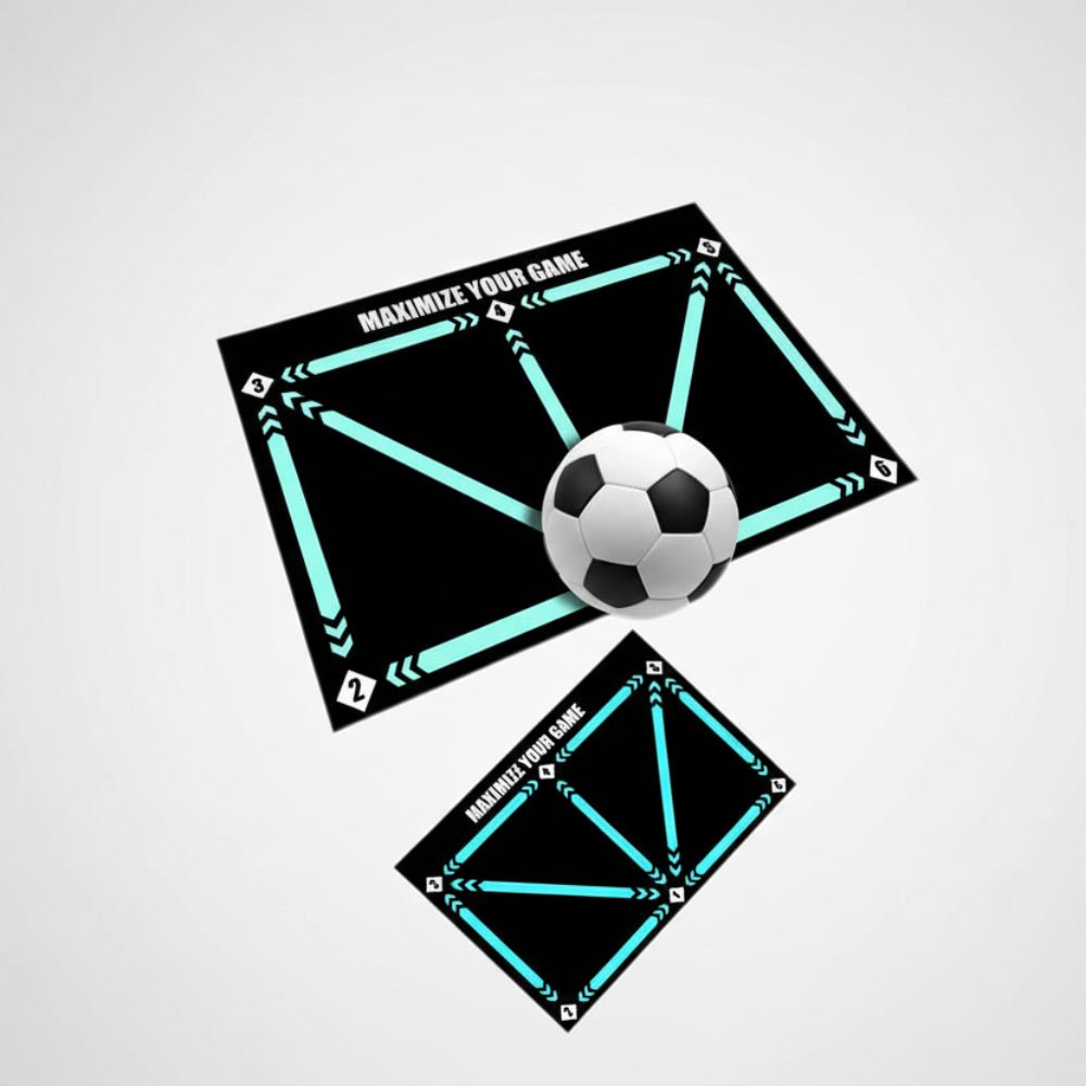 Soccer Training Agility Footwork Dribbling Practice Mat