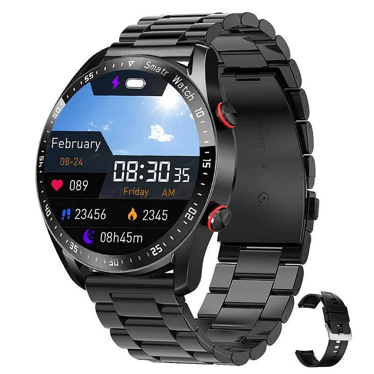 Non-Invasive Blood Glucose Monitor Smartwatch Wristwatch
