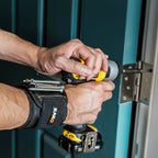 Magnetic Adjustable Wristband Tool Holder with Strong Magnets