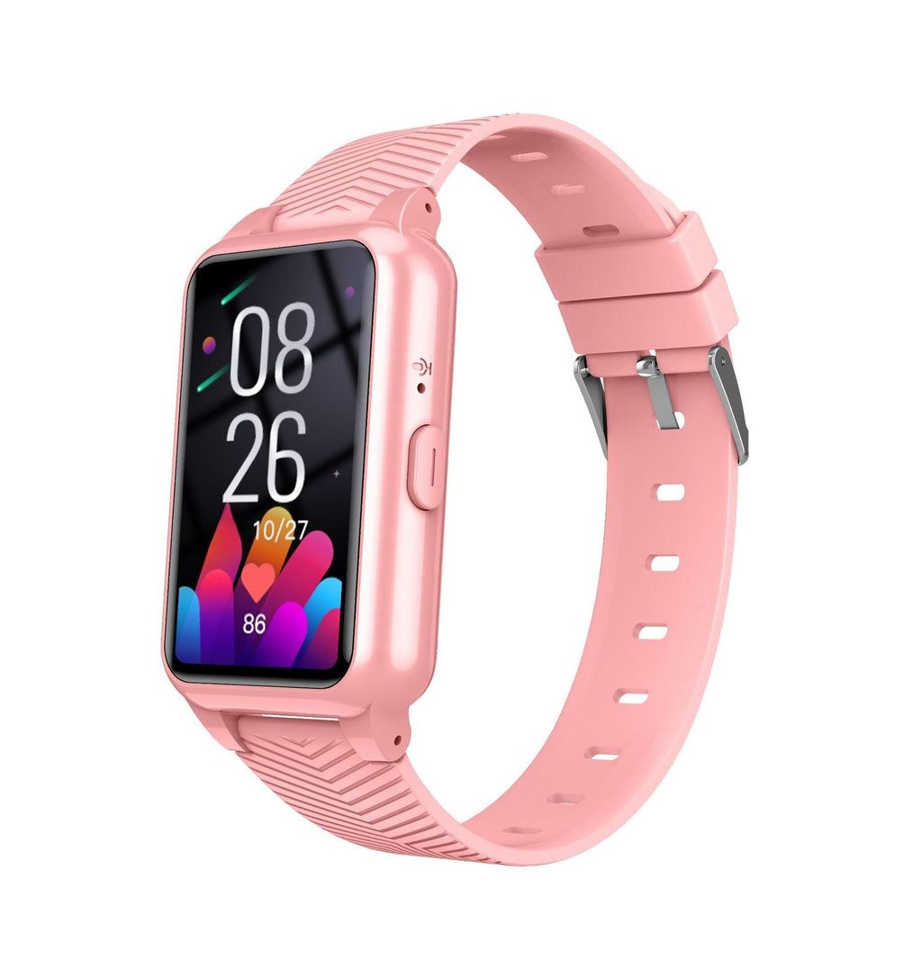 GPS Fall Detection Smartwatch for Seniors Circular Wrist Watch