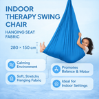 Kids Indoor Hanging Swing Seat Soft Fabric Child Swing