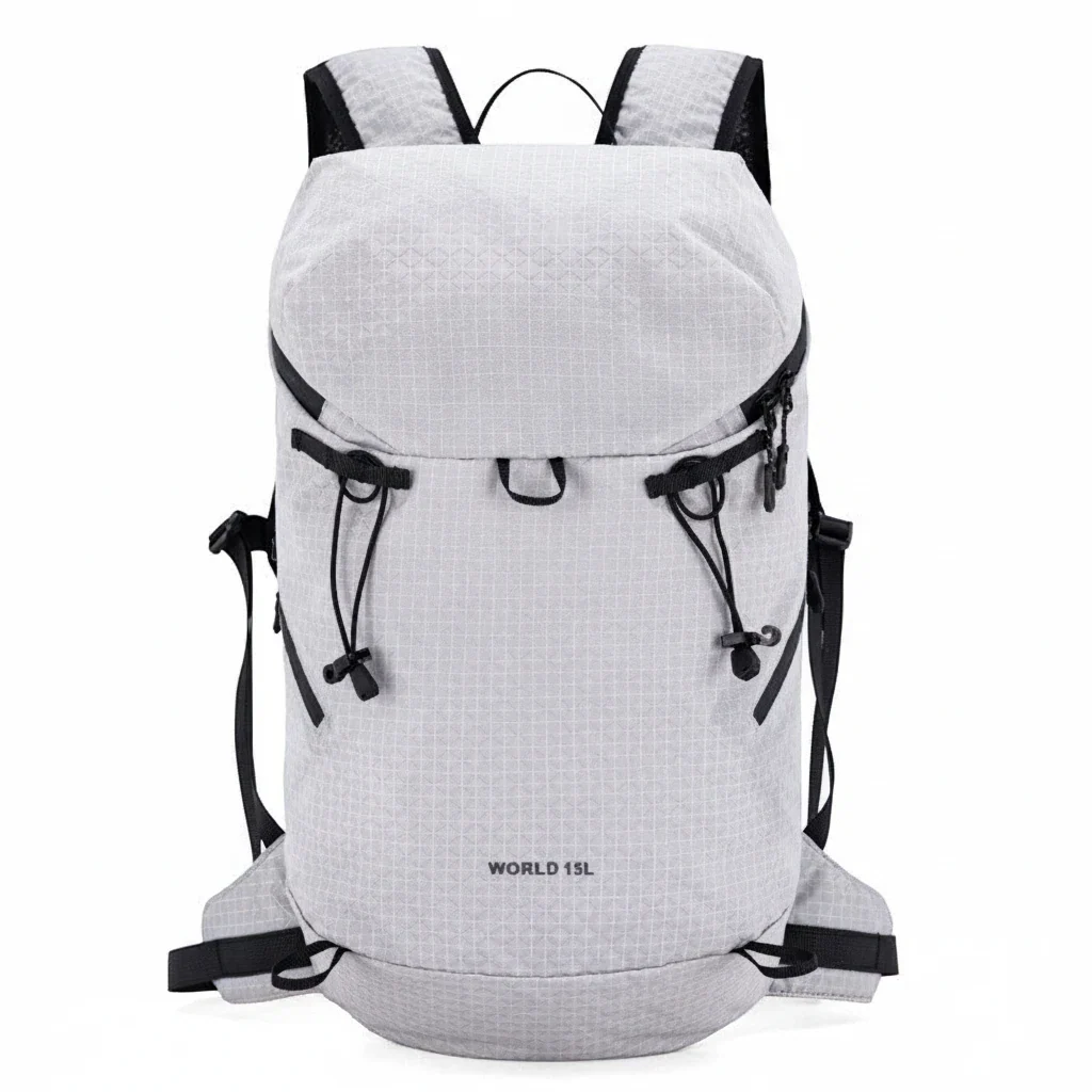 15 Liter Lightweight Hiking Backpack Waterproof Travel Bag Large Capacity