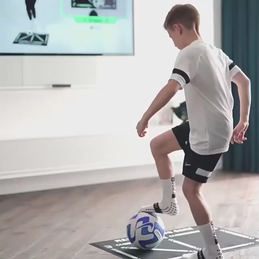 Football Training Mat and Video Training Program