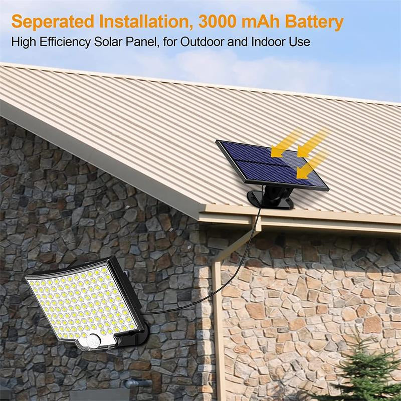 Solar LED Motion Sensor Outdoor Security Wall Light