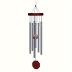 Outdoor Wind Chime Large Deep Tone 6 Tuned Pipes Sympathy Wind Chime