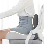 Memory Foam Seat Cushion Ergonomic Tailbone Support for Back Pain Relief
