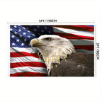 Patriotic Outdoor Flag American Flag with Eagle God Bless America