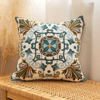 Square Embroidered Cushion Cover Pillow Case