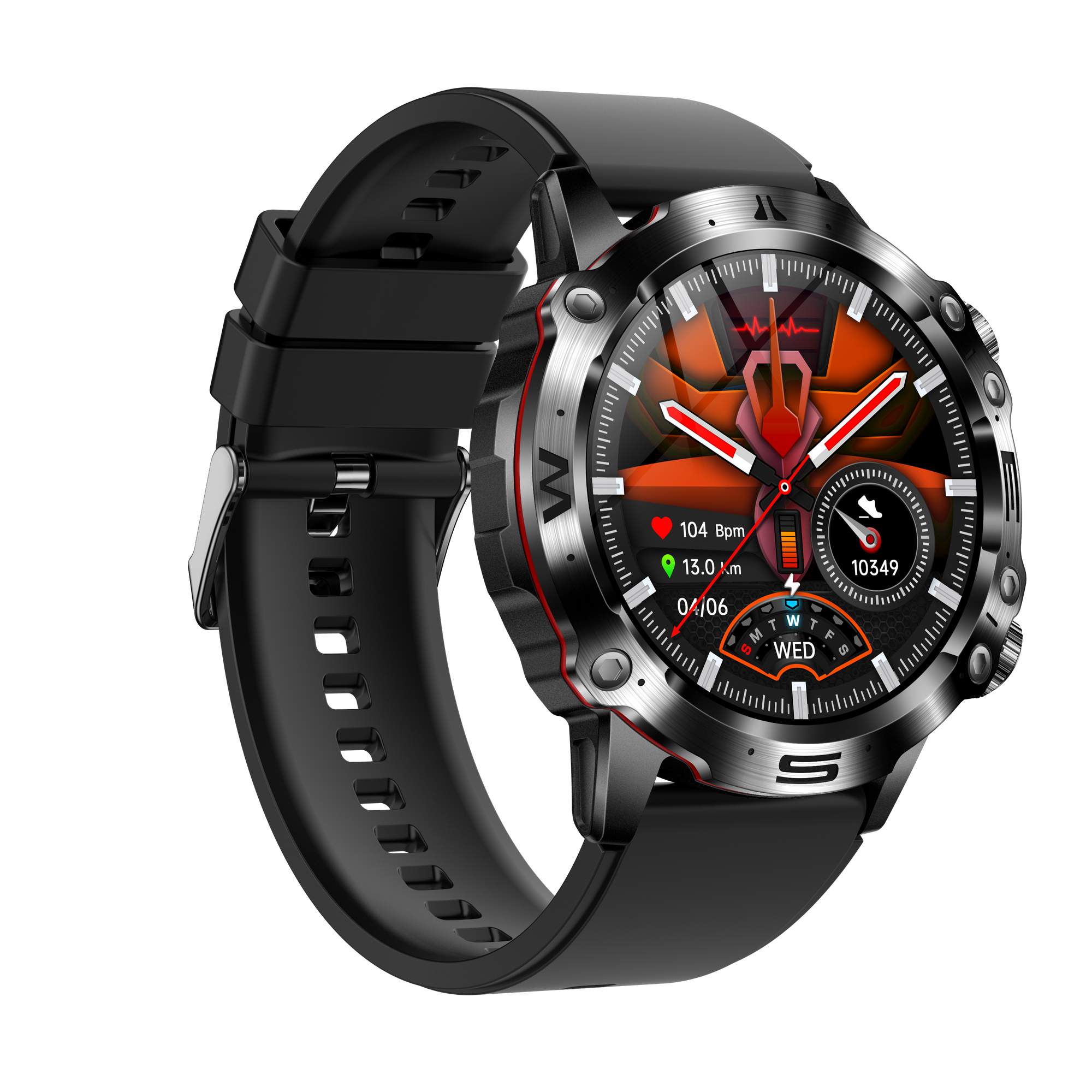 Smartwatch ECG Blood Sugar Blood Pressure Fitness Tracker Circular