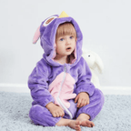 Infant Baby Onesie Animal Costume Pajamas Sleepwear Soft Cotton