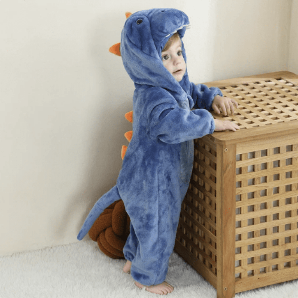 Infant Baby Onesie Animal Costume Pajamas Sleepwear Soft Cotton