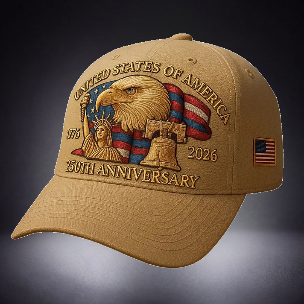Baseball Cap Embroidered Eagle Casual Cotton Hat