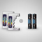 Battery Tester for AA AAA 9V D Button Cell Batteries Digital