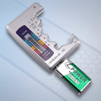 Battery Tester for AA AAA 9V D Button Cell Batteries Digital